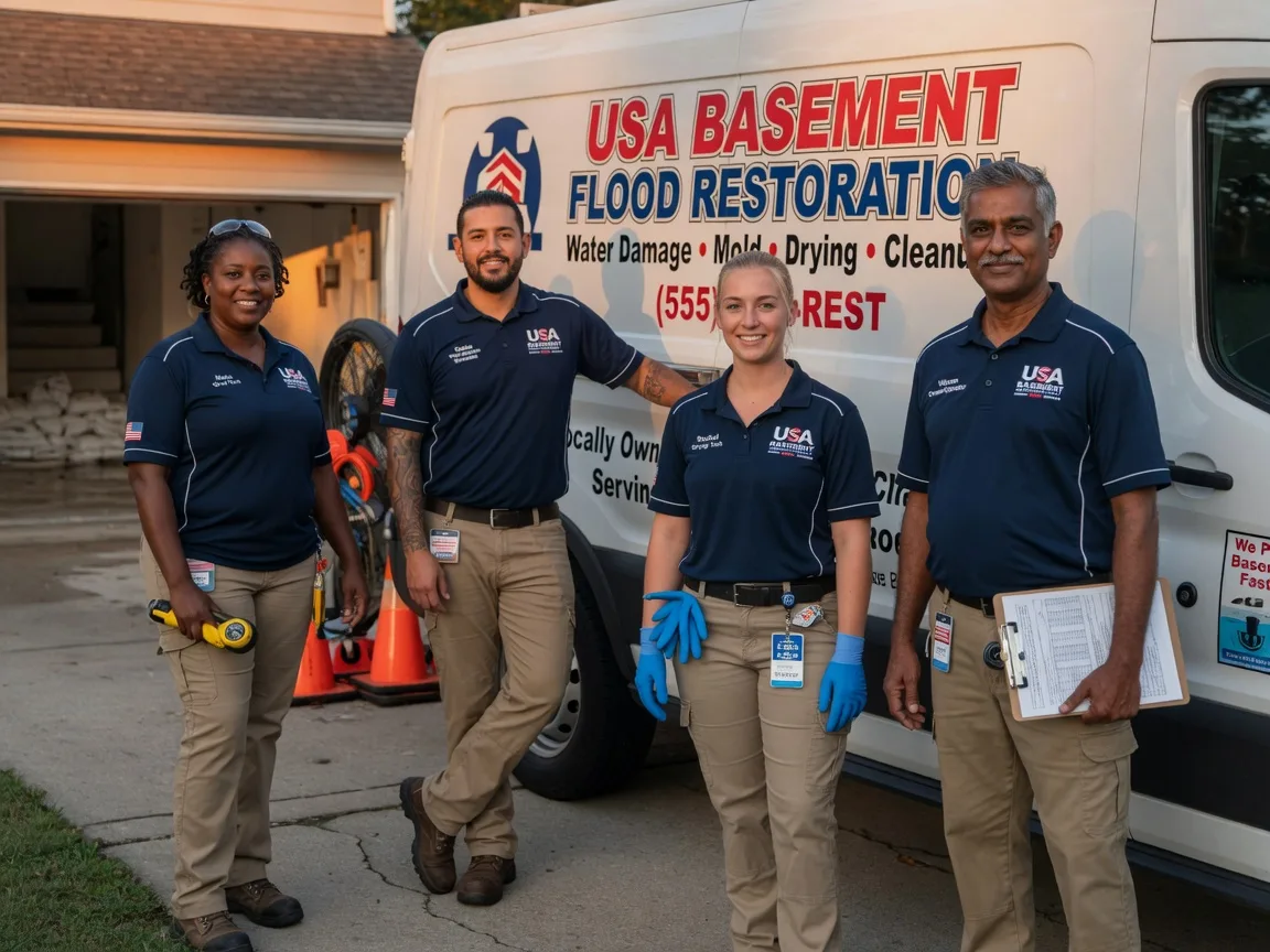 Basement Flood Cleanup company in Hobson, TX