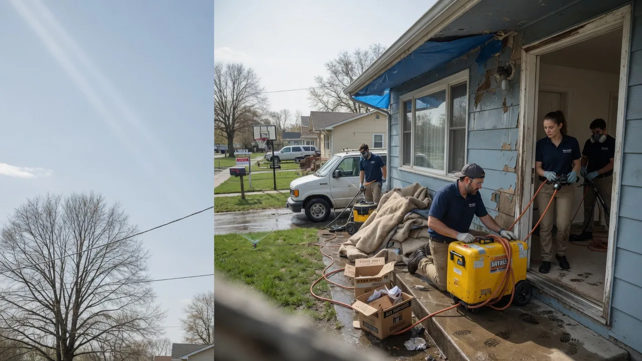 Basement Flood Cleanup in Hobson, TX near me